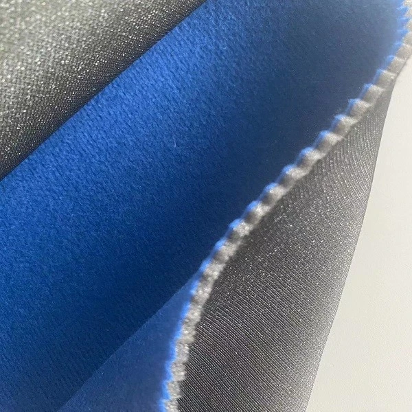 POLYESTER KNITTING VELOUR FABRIC