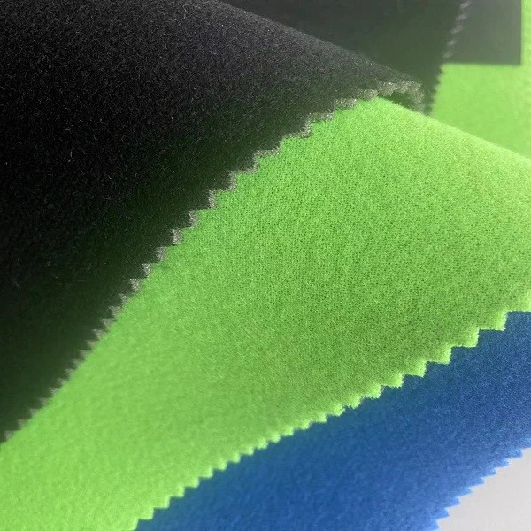POLYESTER KNITTING VELOUR FABRIC