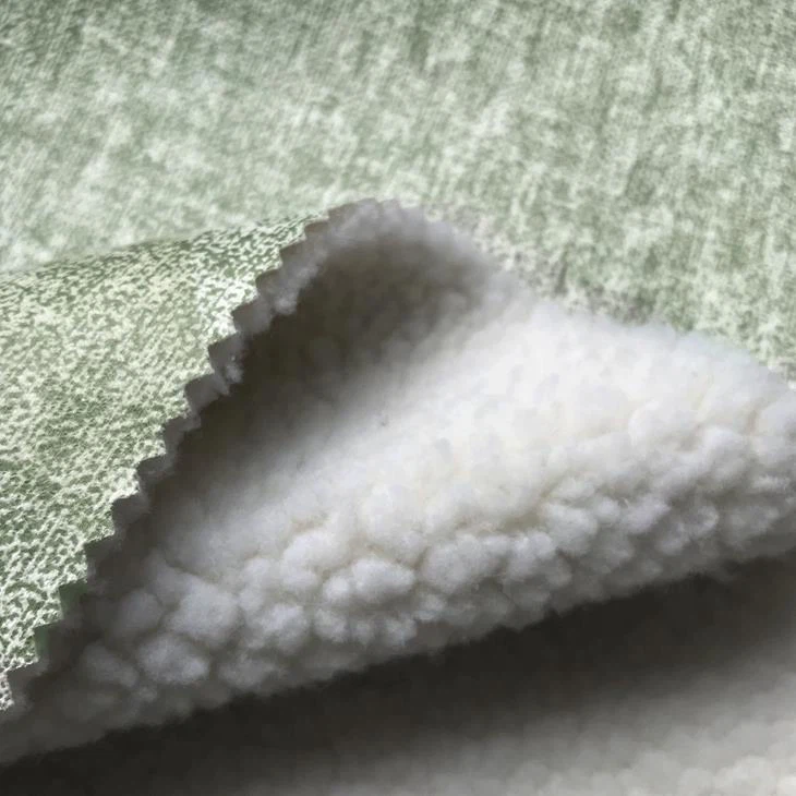 Faux Suede With Sherpa Lining Fabric