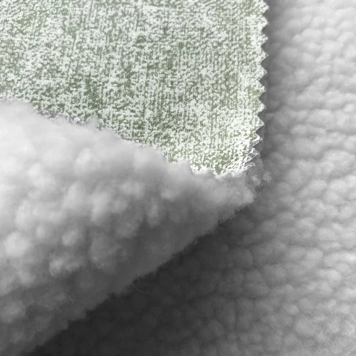 Faux Suede With Sherpa Lining Fabric